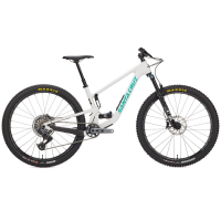 Santa Cruz Bicycles Tallboy 5 C GX AXS Complete Mountain Bike 2024 in White size Medium