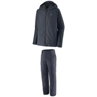 Patagonia Insulated Powder Town Jacket 2023 - 2X-Large Package (2X-Large) + S Bindings in Blue size Xxl/S | Polyester