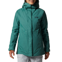 Women's Mountain Hardwear Firefall/2 Insulated Jacket 2022 in Green size X-Large | Nylon
