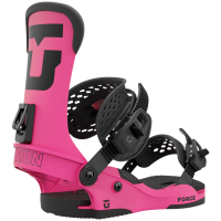 Union Force Snowboard Bindings 2023 in Pink size Large