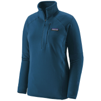 Women's Patagonia R1 Pullover 2024 - XXS Lagom in Blue size 2X-Small | Spandex/Polyester