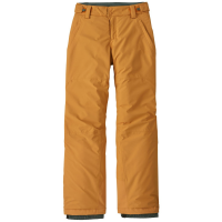 Kid's Patagonia Powder Town Pants 2024 in Yellow size X-Small | Polyester