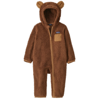 Kid's Patagonia Furry Friends Bunting Infants' 2024 in Brown size 0M-3M | Polyester