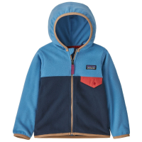 Kid's Patagonia Micro D Snap-T Jacket Infants' 2024 in Blue size 12M-18M | Spandex/Polyester