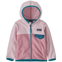 Kid's Patagonia Micro D Snap-T Jacket Infants' 2024 Planet in Pink size 3M-6M | Spandex/Polyester