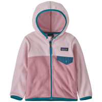 Kid's Patagonia Micro D Snap-T Jacket Infants' 2024 Planet in Pink size 12M-18M | Spandex/Polyester
