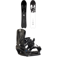 Burton Skeleton Key Snowboard 2024 - 154 Package (154 cm) + M Mens in Black size 154/M | Nylon