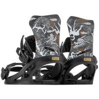 Flux DS Snowboard Bindings 2024 in Gray size Large | Nylon
