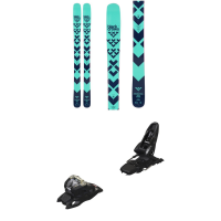 Women's Black Crows Atris Birdie Skis 2024 - 178 Package (178 cm) + 110 Adult Alpine Bindings in White size 178/110