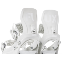 Flux CV Snowboard Bindings 2024 in Gray size Medium | Polyester