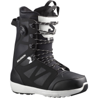 Salomon Launch Lace SJ Boa Snowboard Boots 2023 in Black size 8 | Rubber