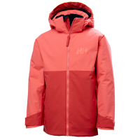 Kid's Helly Hansen Traverse Jacket 2024 in Red size 8 | Polyester