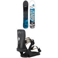 GNU Antigravity C3 Snowboard 2023 - 162 Package (162 cm) + Large/X-Large Mens in White size 162/L/Xl