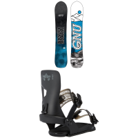 GNU Antigravity C3 Snowboard 2023 - 150 Package (150 cm) + Large/X-Large Mens in White size 150/L/Xl