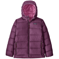 Kid's Patagonia Hi-Loft Down Sweater Hoodie 2024 in Purple size Small | Nylon/Plastic