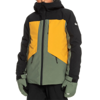 Kid's Quiksilver Ambition Jacket Boys' 2024 in Green size X-Small | Polyester
