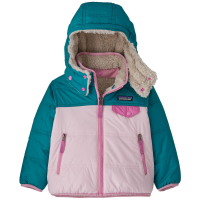 Kid's Patagonia Reversible Tribbles Hoodie Infants' 2024 in Pink size 3M-6M | Polyester