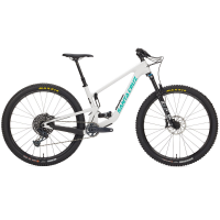 Santa Cruz Bicycles Tallboy 5 C S Complete Mountain Bike 2024 - XS in White size X-Small