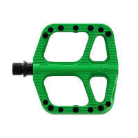 OneUp Components Small Composite Pedals 2023 in Green | Nylon