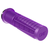 OneUp Components Thick Lock-On Grips 2023 in Purple