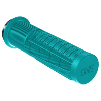 OneUp Components Thick Lock-On Grips 2023 in Turquoise