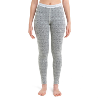 Women's Icebreaker 260 Vertex Leggings 2024 in Gray size Medium | Wool