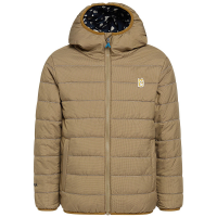 Kid's namuk Glow Reversible Underground PrimaLoft Jacket 2024 in Gold size 7-9 | Nylon/Polyester