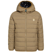 Kid's namuk Glow Reversible Underground PrimaLoft Jacket 2024 in Gold size 5-7 | Nylon/Polyester