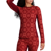 Women's Kari Traa Edith Long Sleeve Top 2024 in Red size Large | Wool