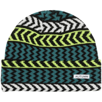 Autumn Chevron Beanie Hat 2024 in Black