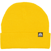 Autumn Simple Beanie Hat 2024 in Yellow