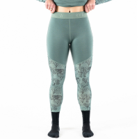 Women's Wild Rye Jane Leggings 2024 in Green | Wool/Micron