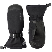 Hestra Powder Gauntlet Mittens 2025 in Black size 11 | Polyester