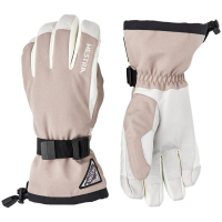 Hestra Powder Gauntlet 5 Finger Gloves 2025 in Khaki size 10 | Polyester