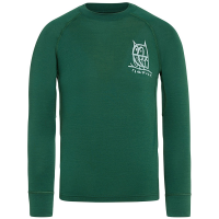 Kid's namuk Uil Long Sleeve Top 2024 in Green size 7-9Y | Wool