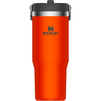 Stanley The IceFlow Flip Straw 30oz Tumbler 2024 in Orange | Plastic