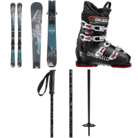 Nordica SUV 84 + TP2 Compact FDT Ski Bindings 2025 - 158 Package (158 cm) + 31.5 M's Alpine Ski Boots in Black size 158/31.5