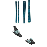 Women's Blizzard Black Pearl 82 Skis 2024 - 152 Package (152 cm) + 90 Adult Alpine Bindings in Gold size 152/90