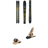 Line Skis Blade Optic 96 Skis 2024 - 163 Package (163 cm) + 100 Adult Alpine Bindings in White size 163/100