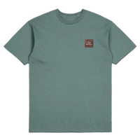 Brixton Alpha Square T-Shirt Men's 2024 in Green size Small | Cotton