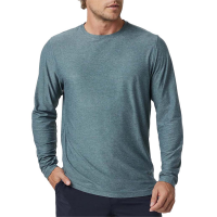 Vuori Strato Tech Long-Sleeve T-Shirt 2024 in Blue size Small | Elastane/Polyester