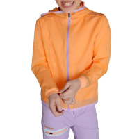 Kid's Hootie Hoo Button Bay Jacket 2024 in Orange size 6 | Spandex/Polyester