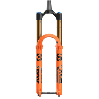 Fox Shox 36 Float Factory GRIP X Fork 29 2024 - 160mm, Kabolt X 110, 44mm Rake in Orange size 160mm Kabolt X 110 44mm Rake