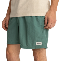 Rhythm Mod Sport Jam Shorts Men's 2024 in Green size 30" | Nylon/Polyester