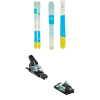 Line Skis Tom Wallisch Pro Skis 2024 - 164 Package (164 cm) + 90 Adult Alpine Bindings in Orange size 164/90