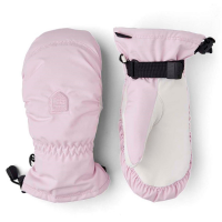 Women's Hestra Powder CZone Mittens 2024 in Pink size 6 | Leather/Polyester