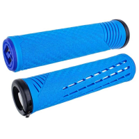 ODI CF v2.1 Lock-On Grips 2024 in Blue