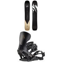 Jones Flagship Pro Snowboard 2025 - 162W Package (162W cm) + M Mens in Black size 162W/M | Bamboo