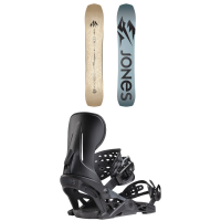 Jones Flagship Snowboard 2025 - 164 Package (164 cm) + S Mens in Black size 164/S | Bamboo