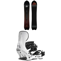 Jones Stratos Snowboard 2025 - 162 Package (162 cm) + L Mens in White size 162/L | Plastic